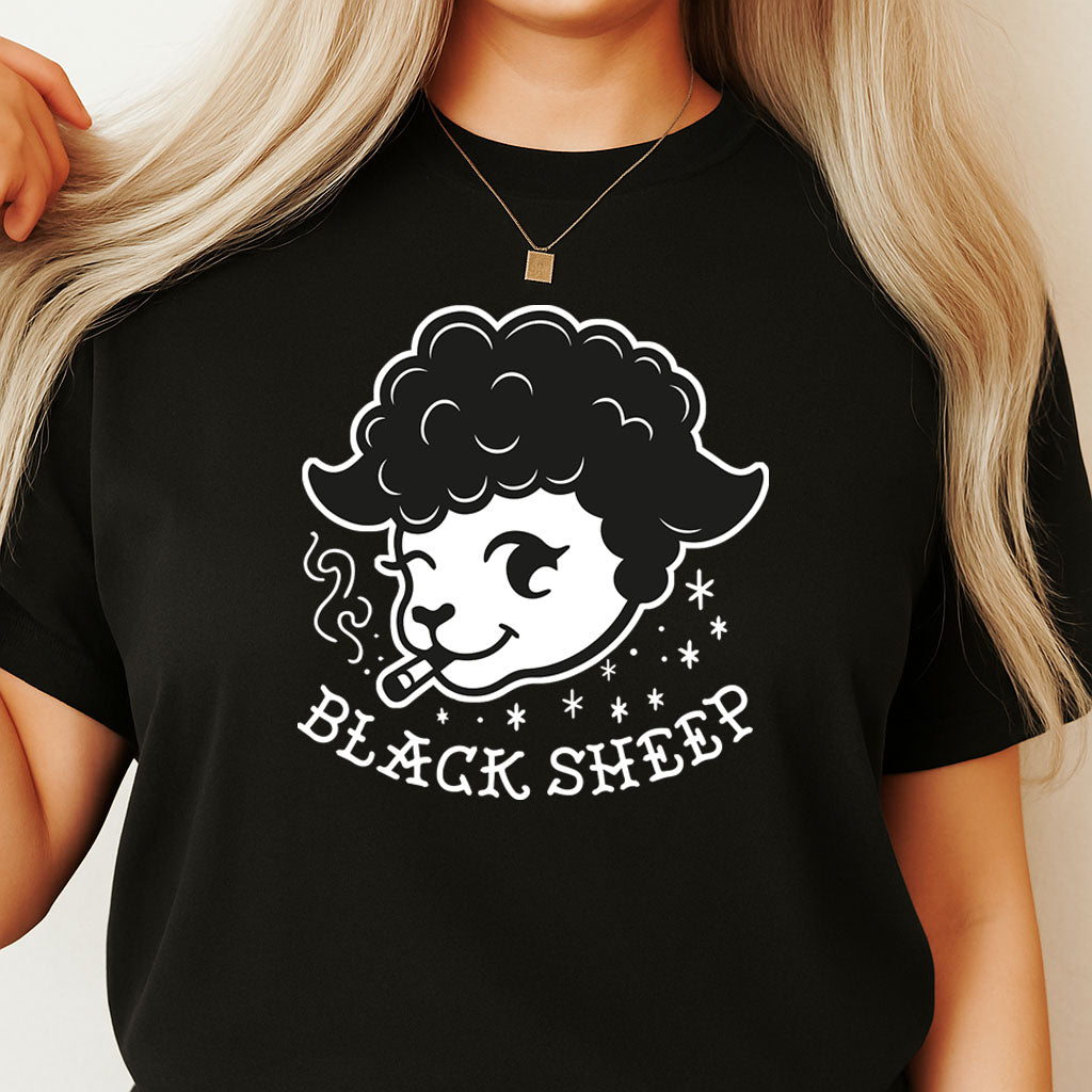 Black Sheep - Unisex T-Shirt aus Bio-Baumwolle