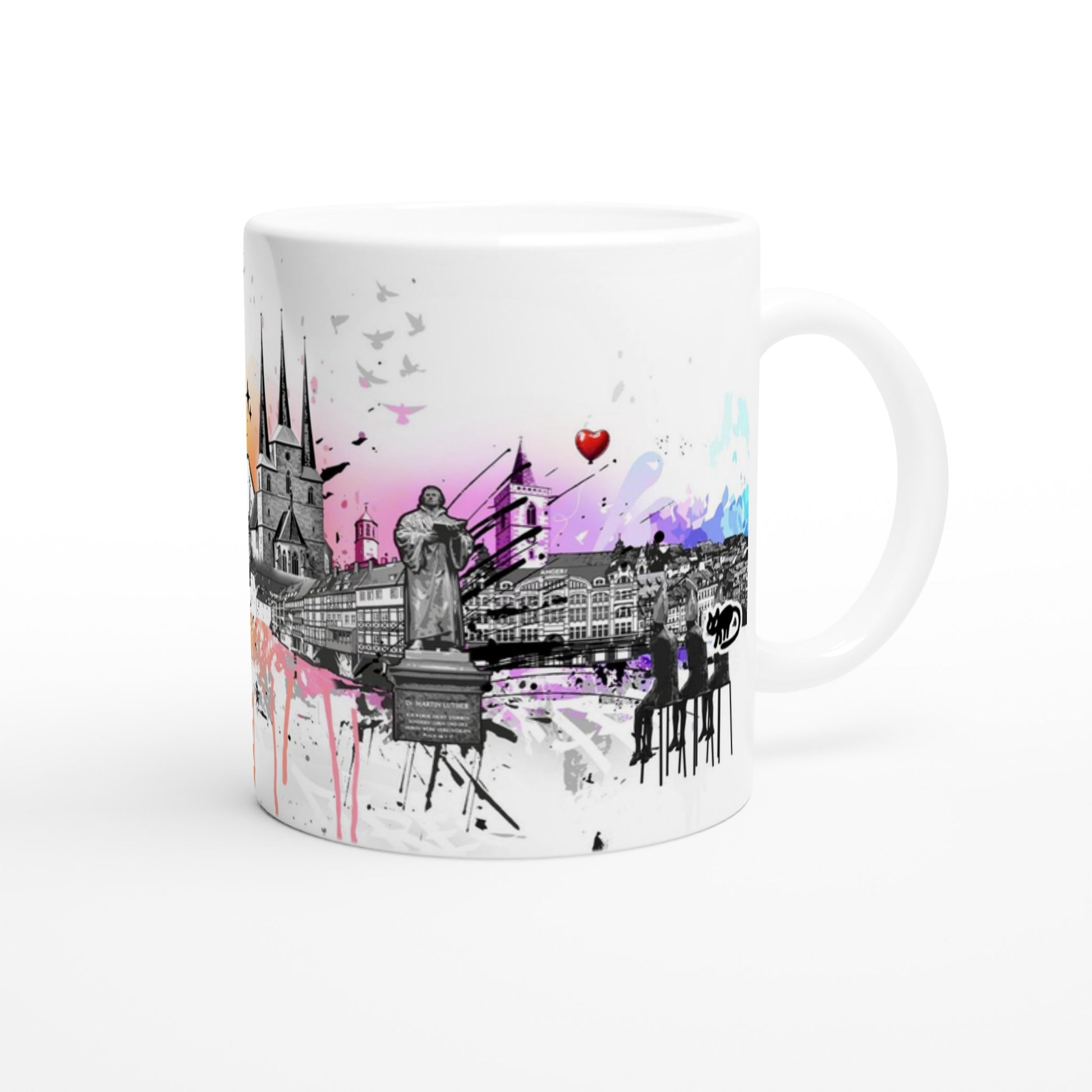 Erfurt Skyline Tasse Geschenkidee
