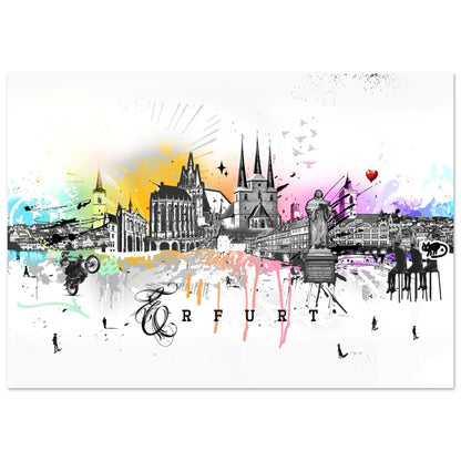 Erfurt Silhouette Geschenkidee