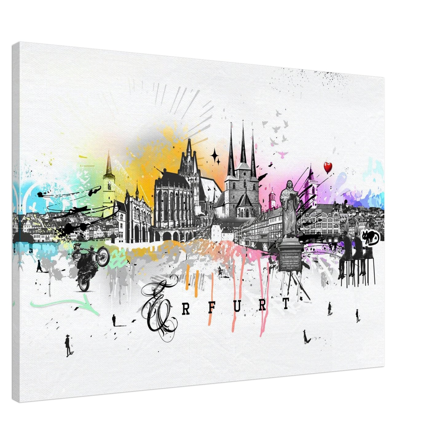 Skyline Erfurt Geschenkidee