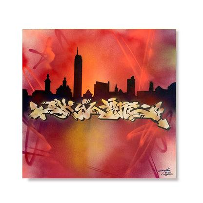 Jena Skyline Graffiti