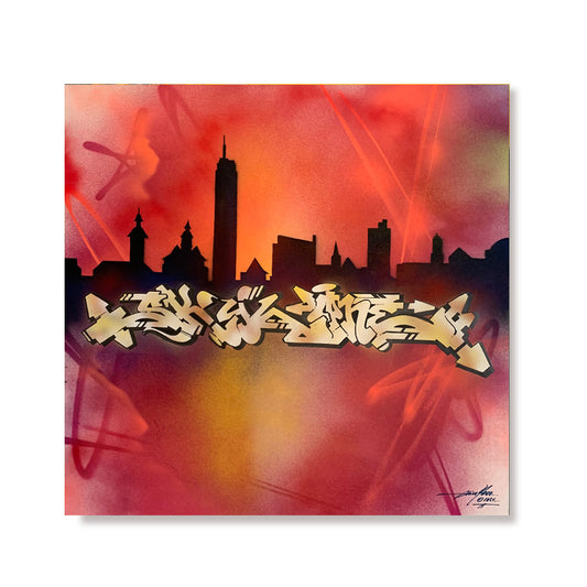 Jena Skyline Graffiti