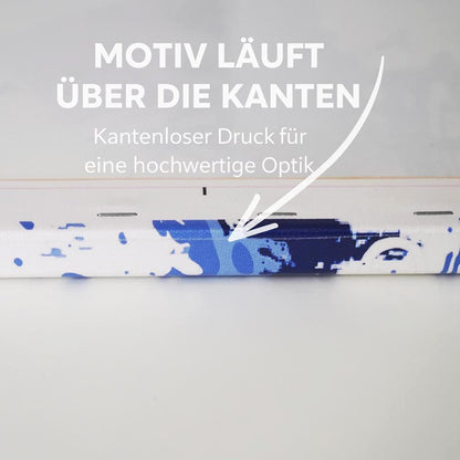 Leinwanddruck Skyline von Erfurt