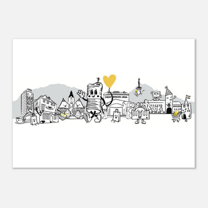 Jena Skyline Geschenke Idee