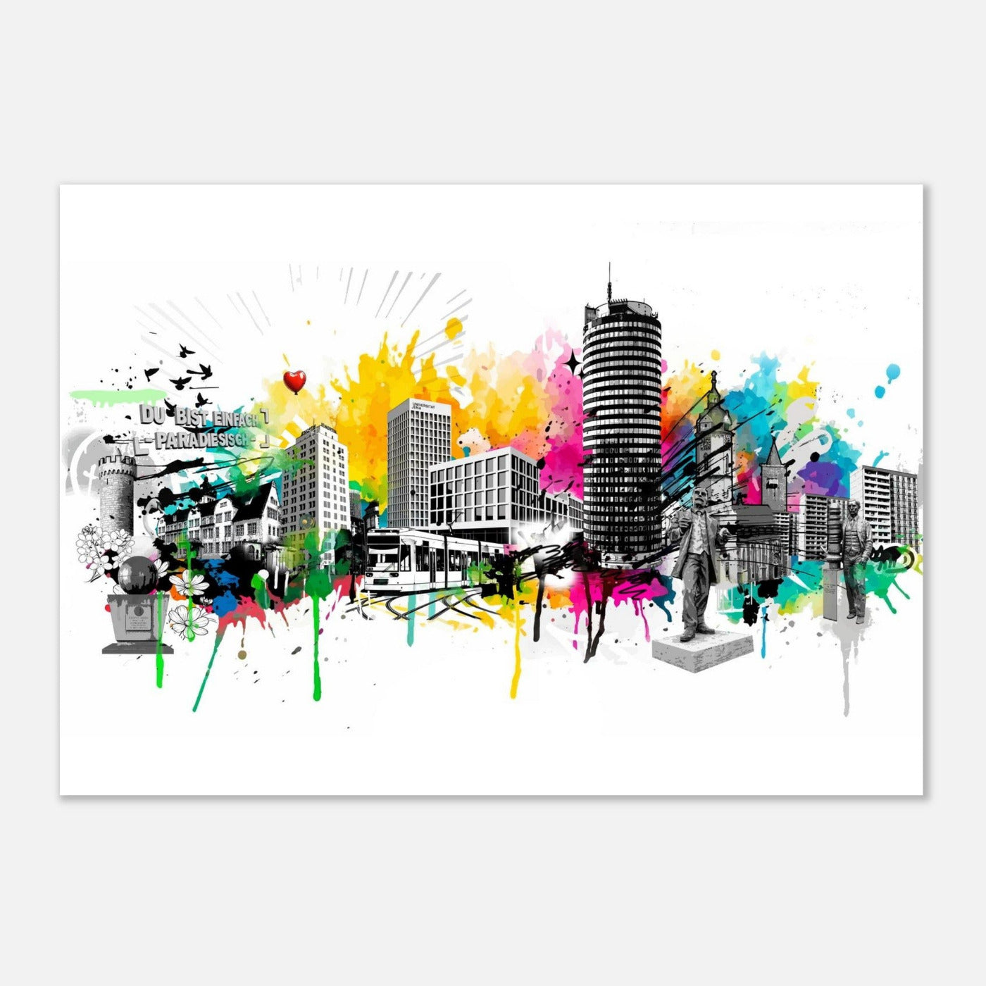 Jena Skyline Geschenke Idee