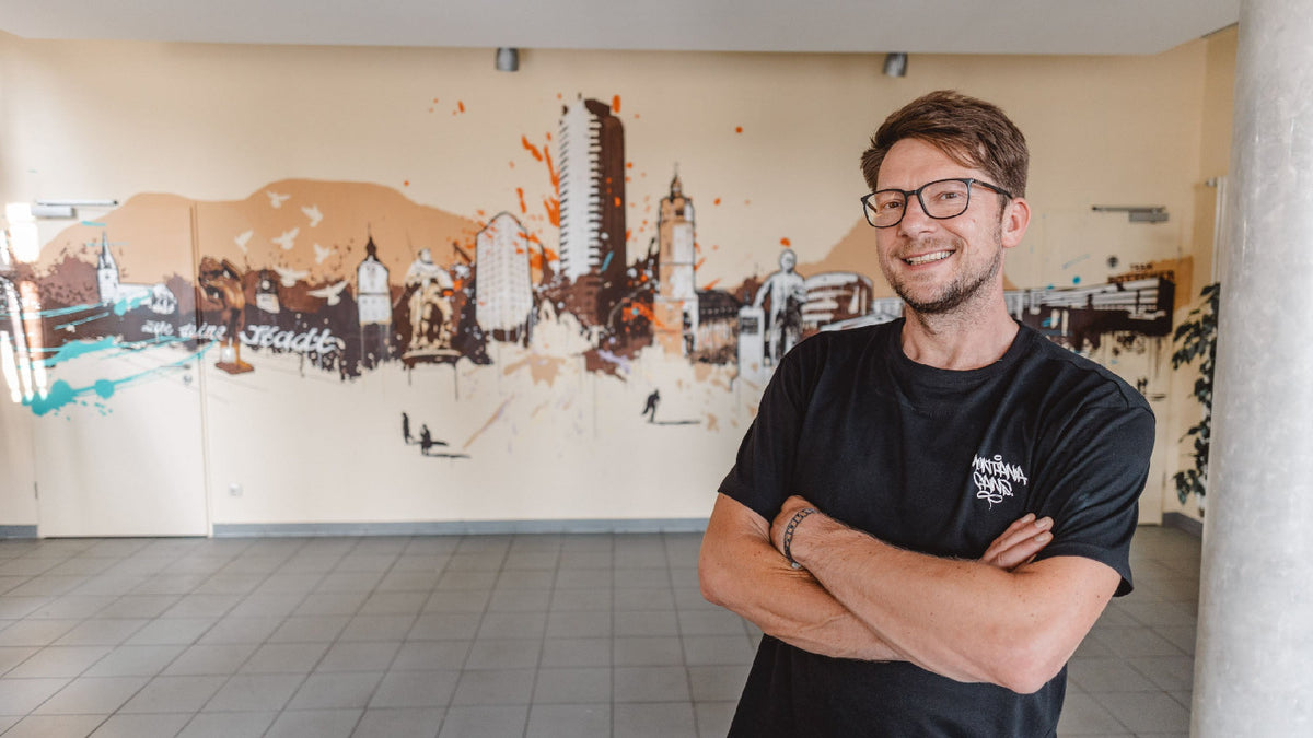 Marko Kurth, Grafikdesigner und Graffiti-Künstler aus Jena