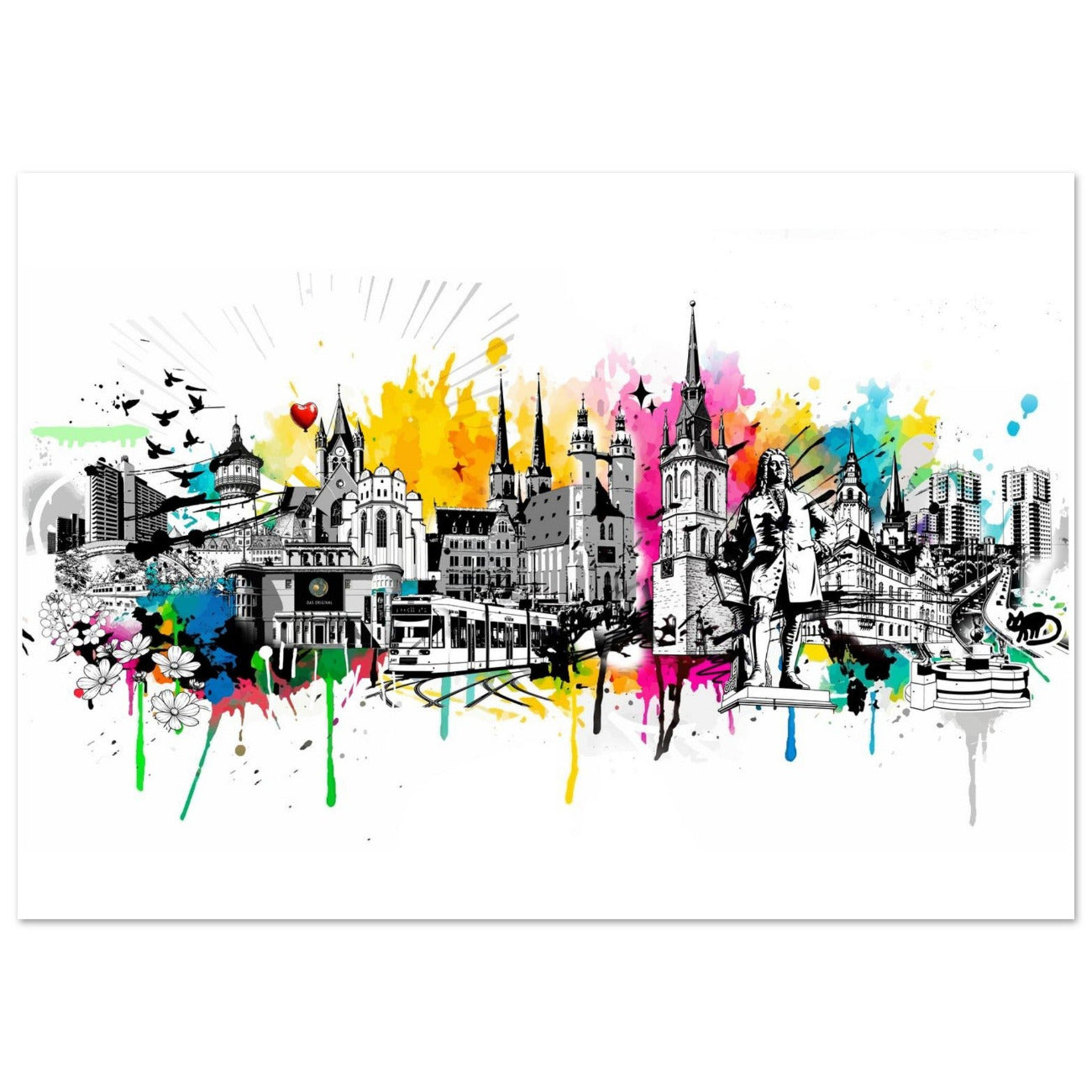 Halle Skyline